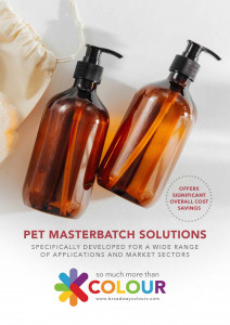 PET masterbatch bottles