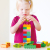 Girl with building blocks