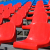 Plastic seats with UV absorber additive