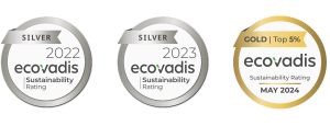 EcoVadis Medals 2022 – 2024