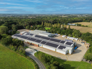 Aerial Image of Broadway's factory