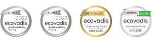 EcoVadis award medals
