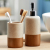 Toothbrush tidy and soap dispenser (Home and garden sector) Toothbrush tidy and soap dispenser (Home and garden sector)