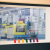Window from colour suite to colouring lab Window from colour suite to colouring lab