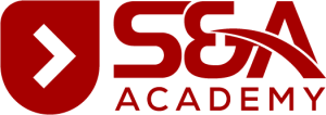 S & A Academy logo