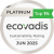 EcoVadis Platinum Sustainability Rating Medal