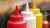 Squeezable plastic bottles used in the food and drink sector